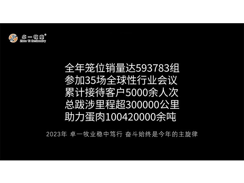 卓一牧業(yè) | 年歲開啟，共赴新程